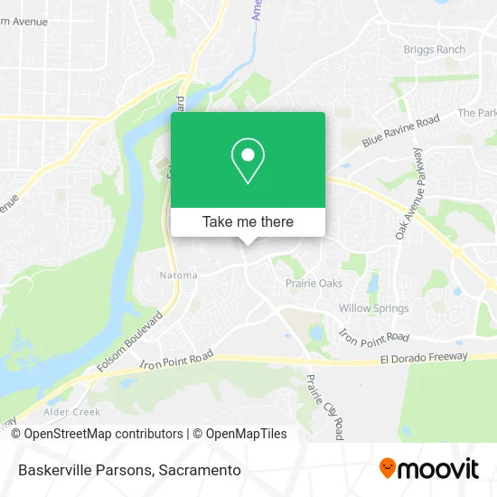 Baskerville Parsons map