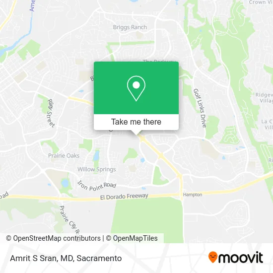 Mapa de Amrit S Sran, MD