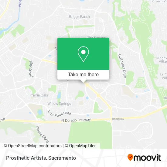 Prosthetic Artists map