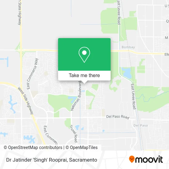 Dr Jatinder 'Singh' Rooprai map