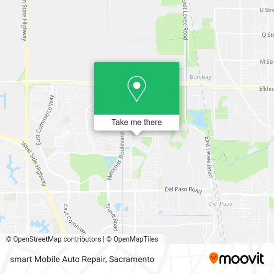 smart Mobile Auto Repair map