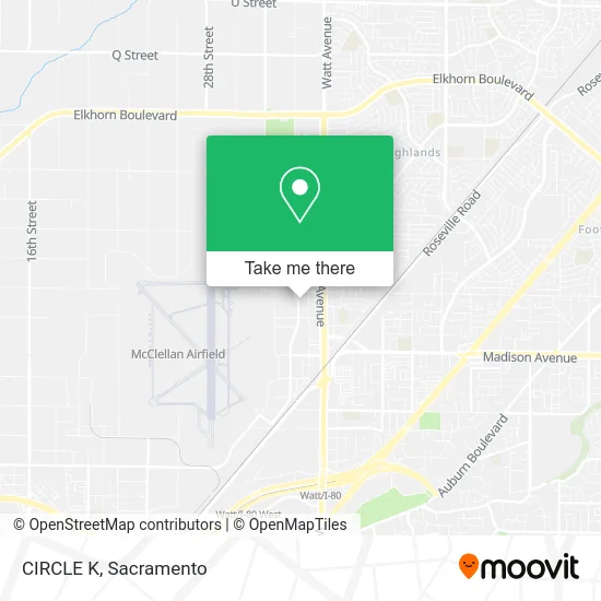 Mapa de CIRCLE K