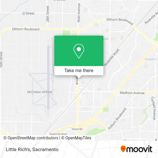 Mapa de Little Rich's