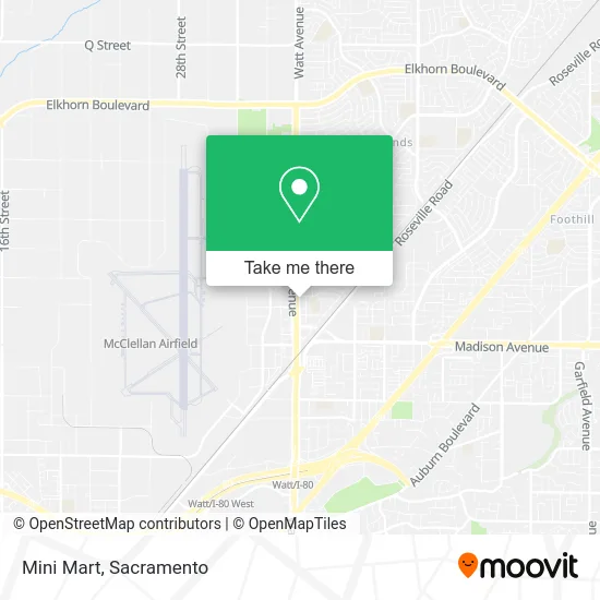 Mapa de Mini Mart