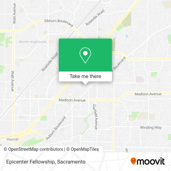 Mapa de Epicenter Fellowship
