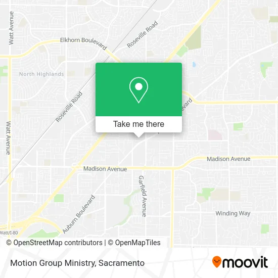 Mapa de Motion Group Ministry