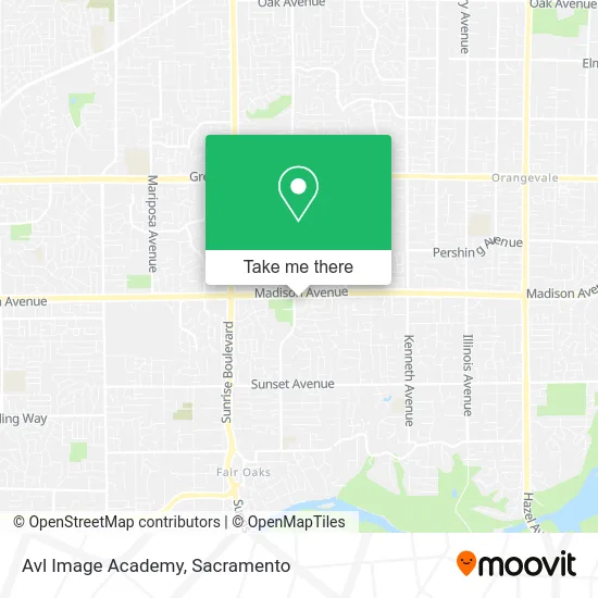 Mapa de Avl Image Academy