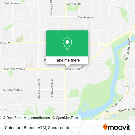 Coinstar - Bitcoin ATM map