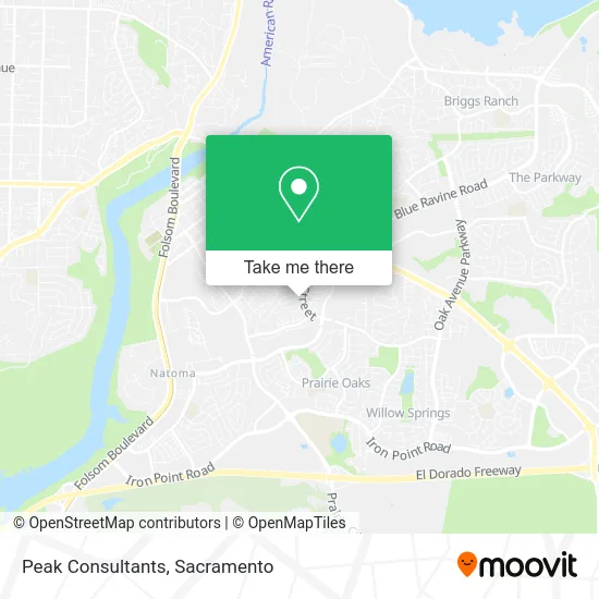 Peak Consultants map