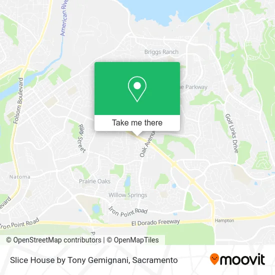 Slice House by Tony Gemignani map