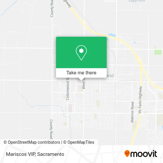 Mariscos VIP map