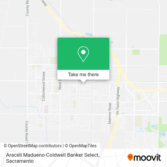 Araceli Madueno-Coldwell Banker Select map