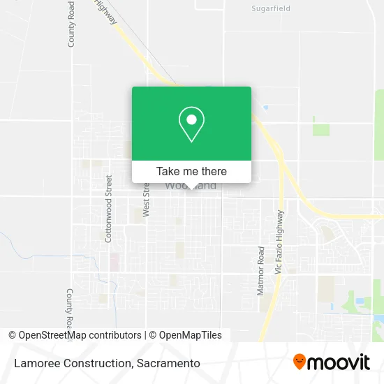 Lamoree Construction map