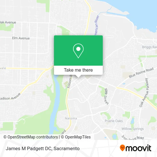 James M Padgett DC map