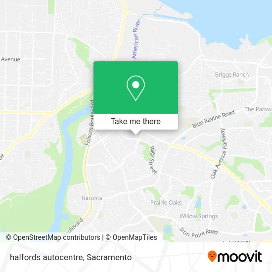 halfords autocentre map