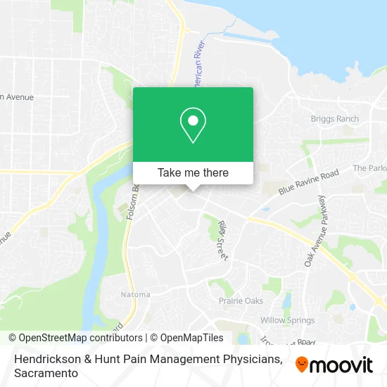 Hendrickson & Hunt Pain Management Physicians map