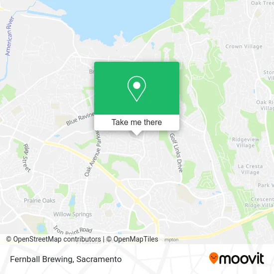 Fernball Brewing map