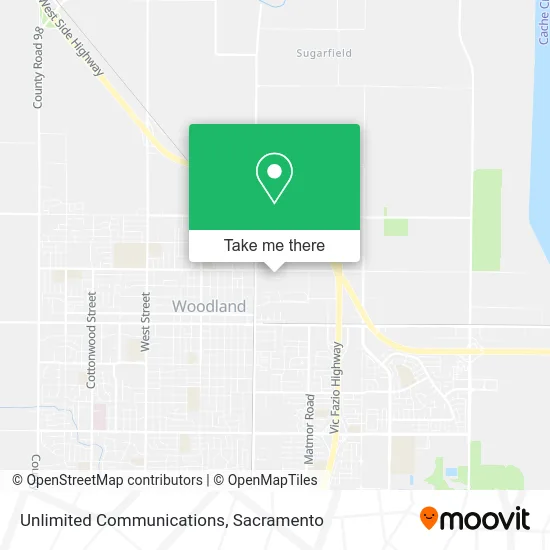 Unlimited Communications map