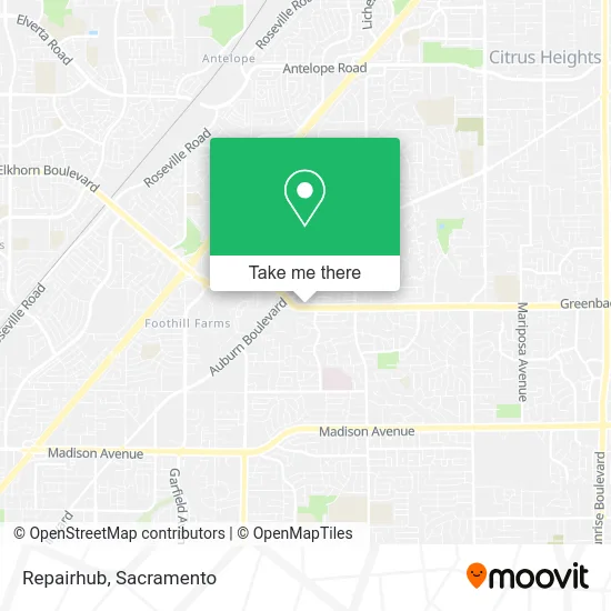Mapa de Repairhub