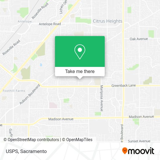 USPS map