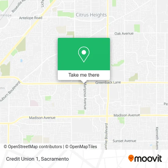 Credit Union 1 map