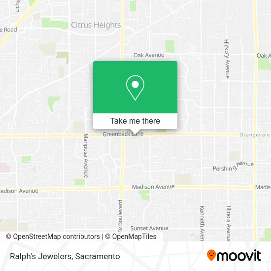 Mapa de Ralph's Jewelers