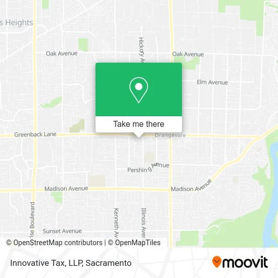 Innovative Tax, LLP map