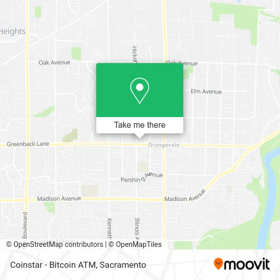 Coinstar - Bitcoin ATM map