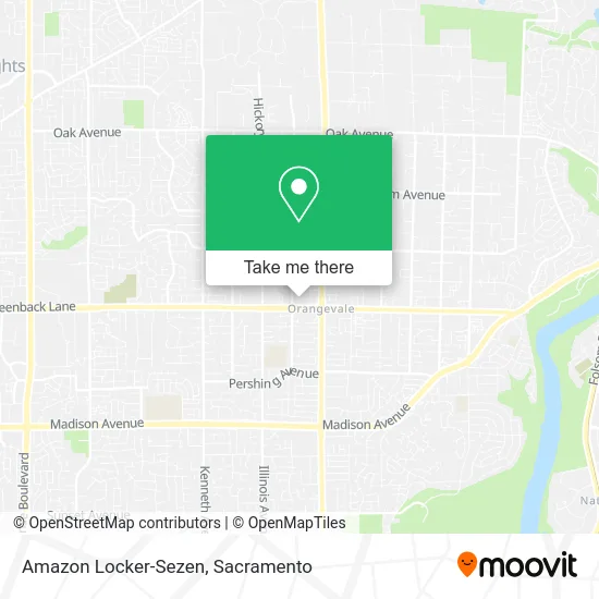 Mapa de Amazon Locker-Sezen