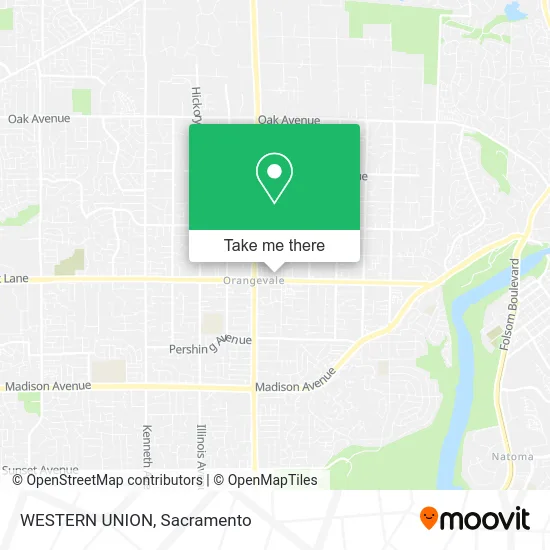 Mapa de WESTERN UNION