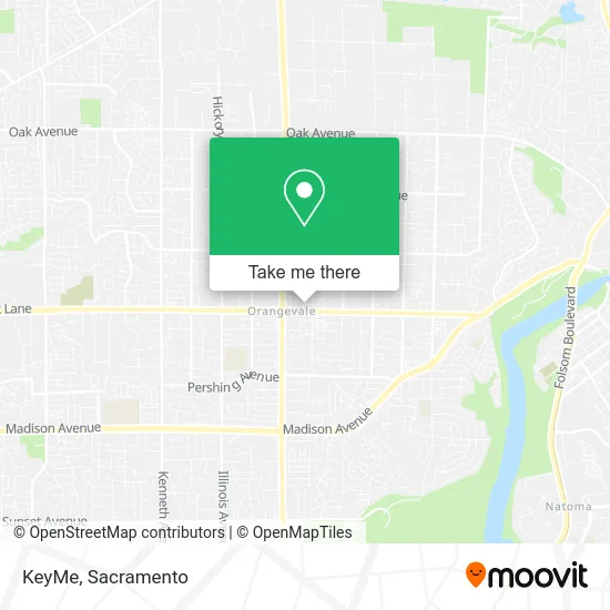 Mapa de KeyMe