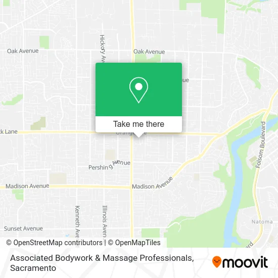 Mapa de Associated Bodywork & Massage Professionals