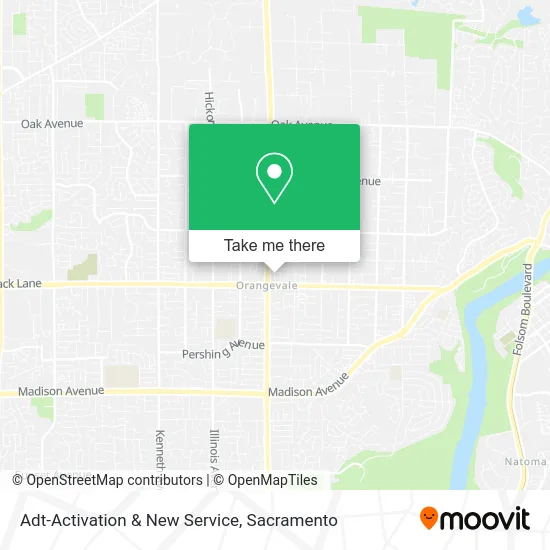 Mapa de Adt-Activation & New Service