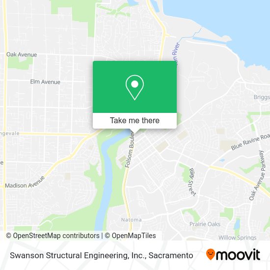 Swanson Structural Engineering, Inc. map