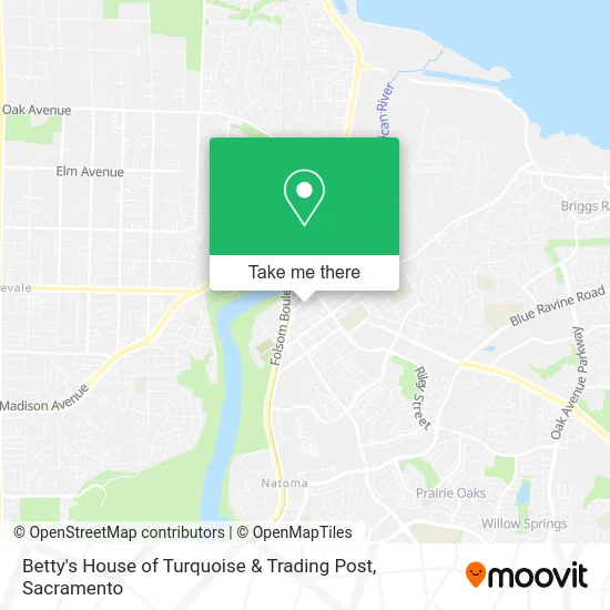 Mapa de Betty's House of Turquoise & Trading Post