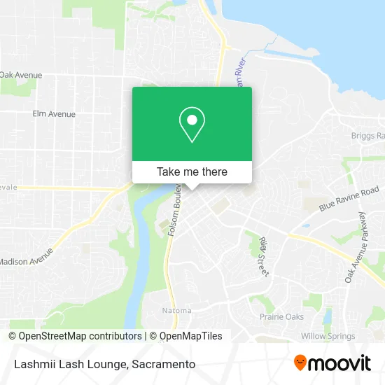 Mapa de Lashmii Lash Lounge