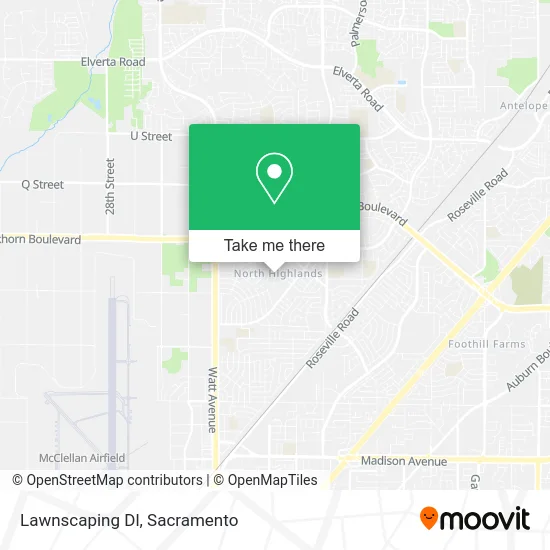 Mapa de Lawnscaping Dl