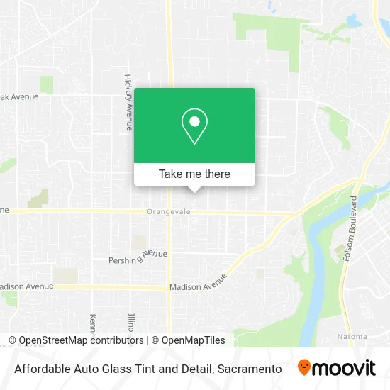 Mapa de Affordable Auto Glass Tint and Detail