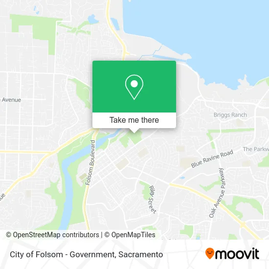 City of Folsom - Government map