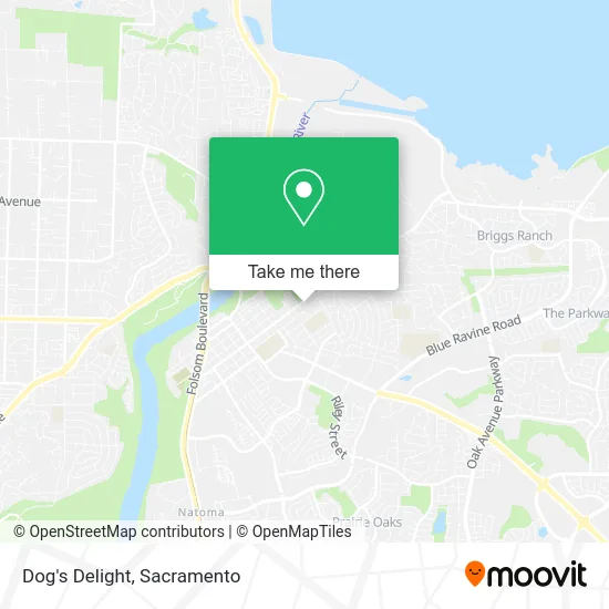 Dog's Delight map