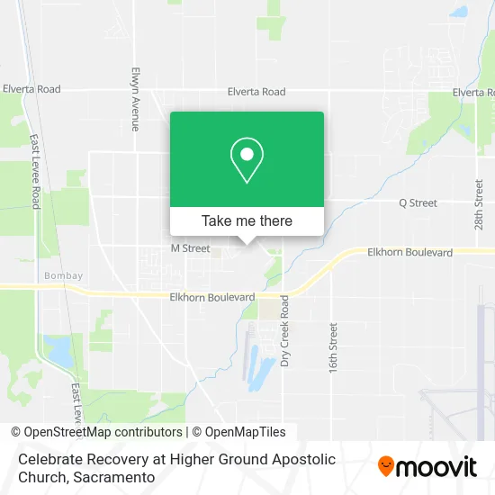Mapa de Celebrate Recovery at Higher Ground Apostolic Church