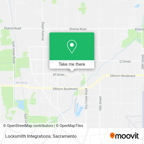 Mapa de Locksmith Integrations