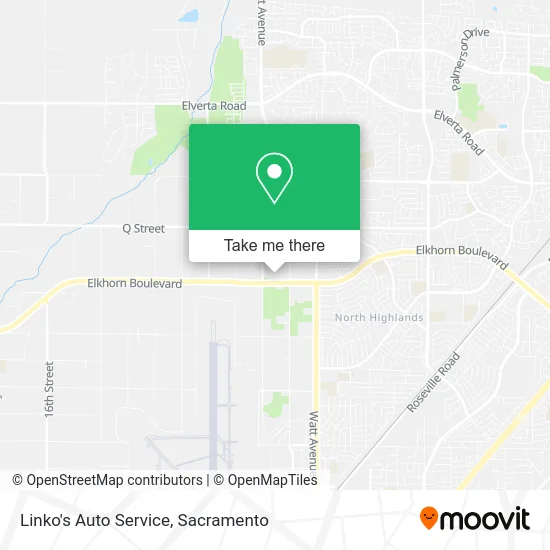 Mapa de Linko's Auto Service