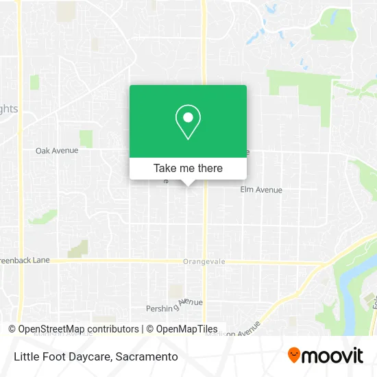 Little Foot Daycare map