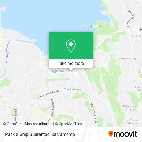 Pack & Ship Guarantee map