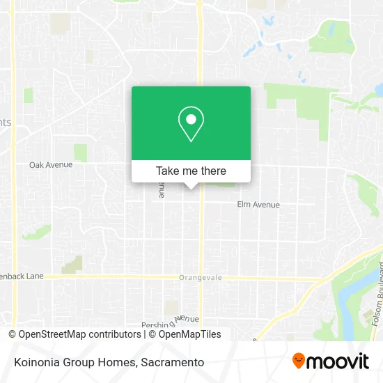 Mapa de Koinonia Group Homes