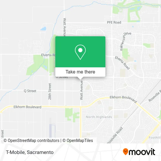 Mapa de T-Mobile