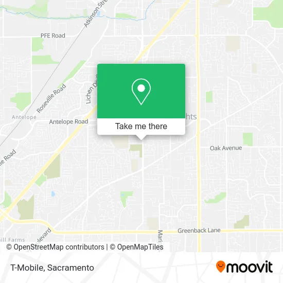Mapa de T-Mobile