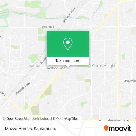 Mapa de Mazza Homes