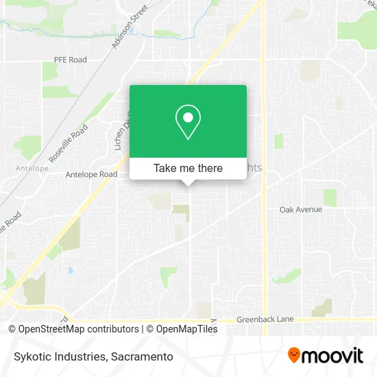 Mapa de Sykotic Industries